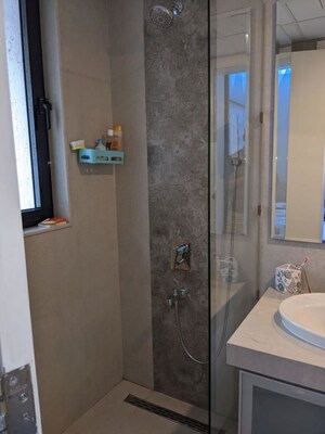 Bathroom in 3 BHK Apartment at Supreme Belmac Residences, Kalyani Nagar – for Rent