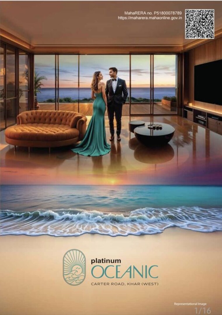 Gym, platinum-oceanic 2 Bedroom 700 Sq.Ft. Builder Floor In Khar West Mumbai 10311780