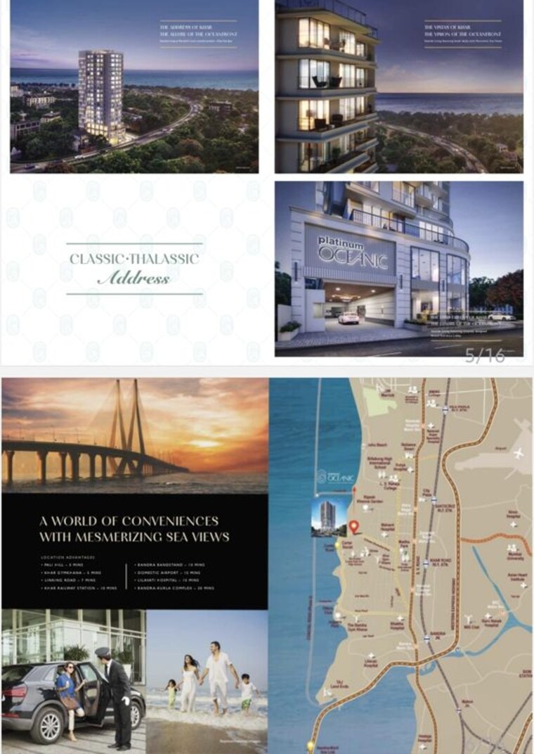 Exterior View, platinum-oceanic 2 Bedroom 700 Sq.Ft. Builder Floor In Khar West Mumbai 10311780