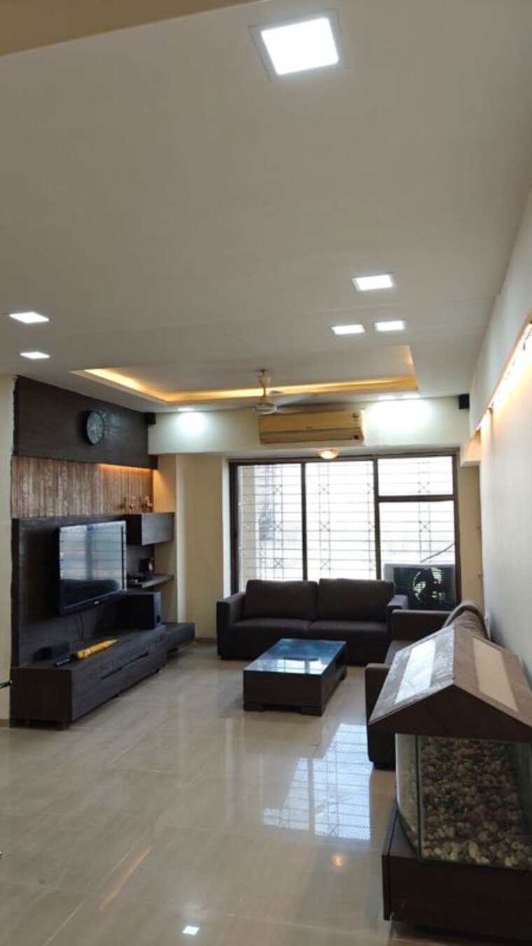 Living Room, unique-twins-tower-chs 4 Bedroom 2200 Sq.Ft. Apartment In Kharghar Sector 20 Navi Mumbai 10311779