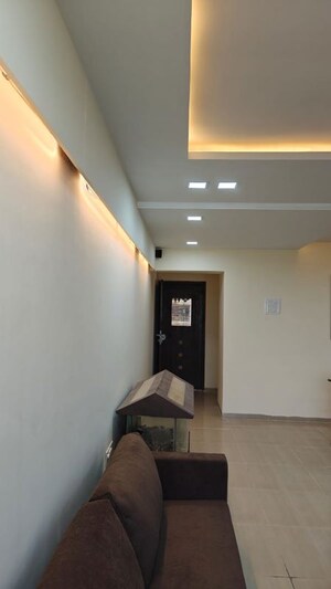 Living Room in 4 BHK Apartment at Unique Twins Tower CHS, Kharghar Sector 20 – for Rent