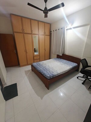 Bedroom in 2 BHK Apartment at Harsh Vihar, Aundh – for Rent