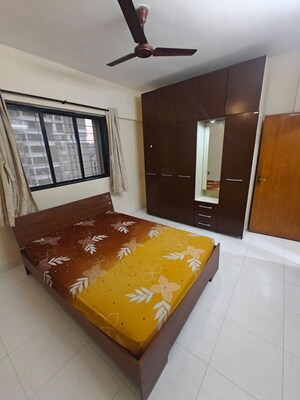 Bedroom in 2 BHK Apartment at Harsh Vihar, Aundh – for Rent