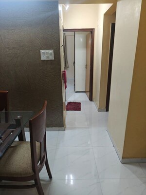 Staircase in 2 BHK Apartment at Harsh Vihar, Aundh – for Rent