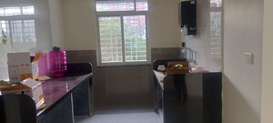 Team Area in 2 BHK Apartment at Padale Paradise, Mahalunge – for Rent