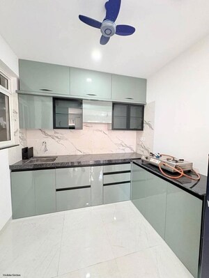 Kitchen in 2 BHK Apartment at Goel Ganga Serio, Kharadi – for Rent