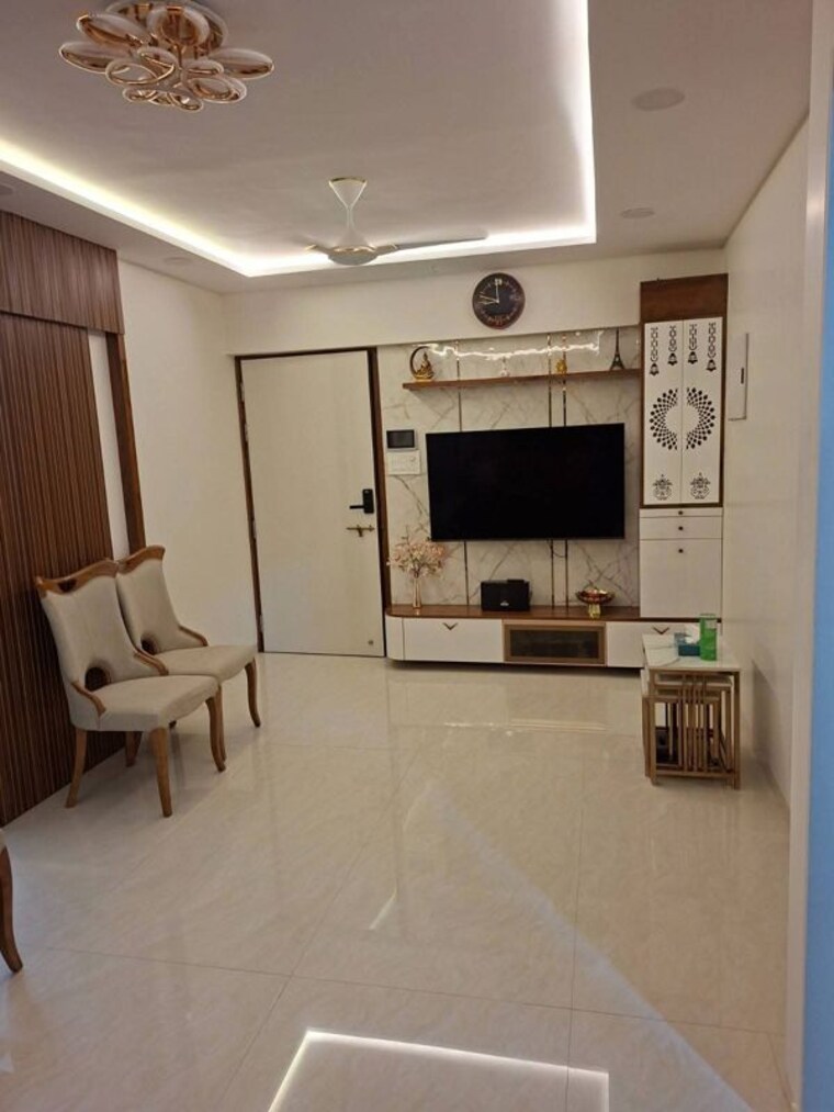 Living Room, ikebana 2 Bedroom 850 Sq.Ft. Apartment In Matunga East Mumbai 10311836