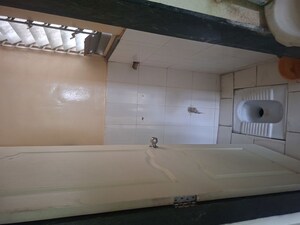 Bathroom in 1 BHK Apartment at Anandtara Tarabai Park, Mundhwa – for Rent