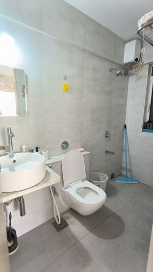 Bathroom in 2 BHK Apartment at Ambedkar Nagar – for Rent