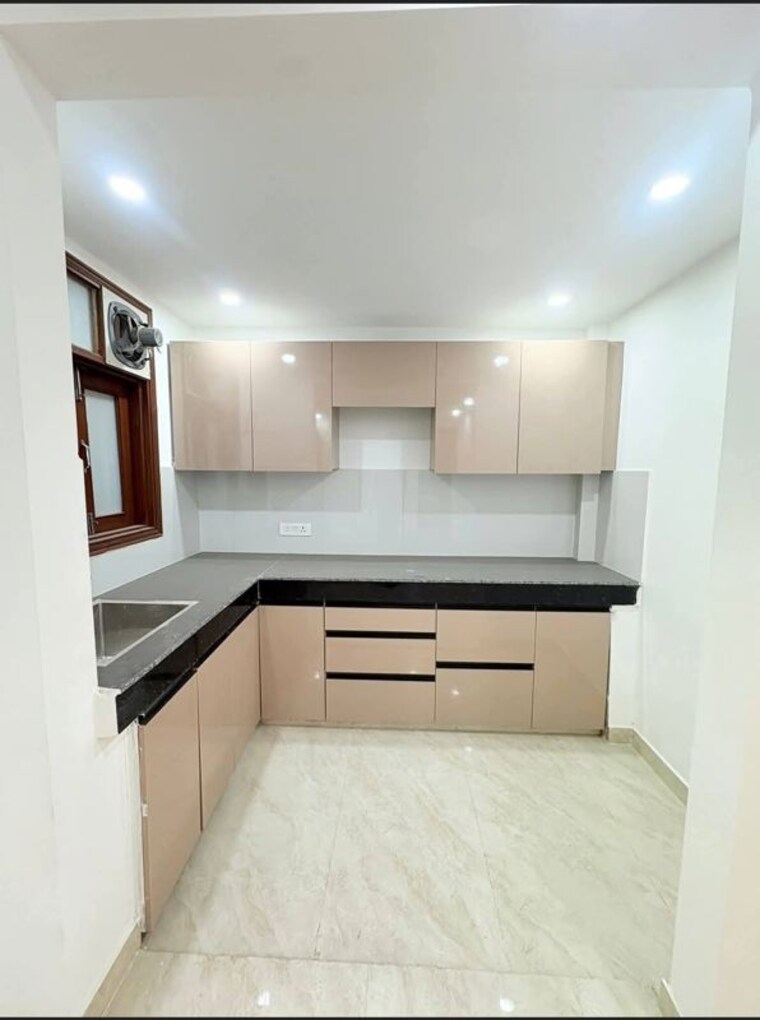 Kitchen, palm-residency-chhatarpur 2 Bedroom 750 Sq.Ft. Builder Floor In Chattarpur Delhi 10311860