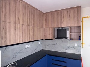 Kitchen in 2.5 BHK Apartment at Mantri Webcity, Hennur – for Rent