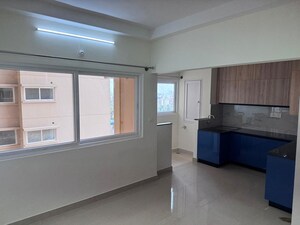 Kitchen in 2.5 BHK Apartment at Mantri Webcity, Hennur – for Rent