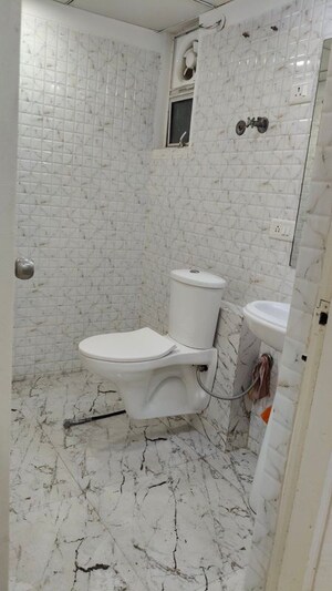 Bathroom in 3 BHK Apartment at Gaur City 2 - 11th Avenue, Sector 16c Greater Noida – for Rent