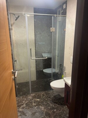 Bathroom in 3 BHK Apartment at Ekta Tripolis, Goregaon West – for Rent