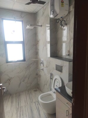 Bathroom in 3 BHK Builder Floor at Medi City – for Rent