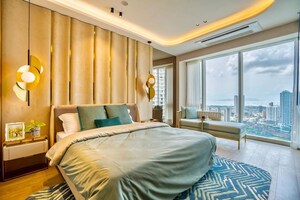 Bedroom in 3 BHK Apartment at Lodha The Park, Worli – for Sale