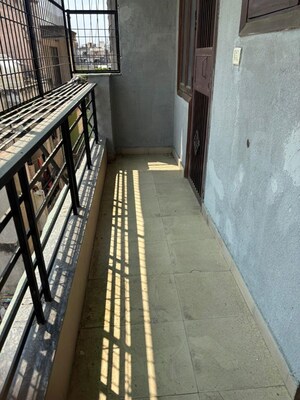Balcony in 2 BHK Builder Floor at Palm Residency Chhatarpur, Chattarpur – for Rent
