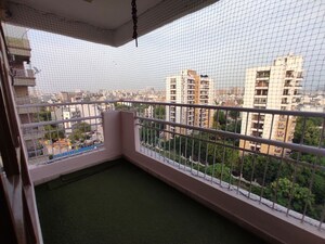 Balcony in 4 BHK Apartment at Apex Apartments, Sector 45 – for Rent