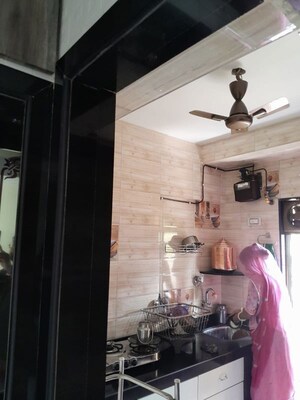 Kitchen in 1 BHK Apartment at Aakanksha CHS, Borivali East – for Rent