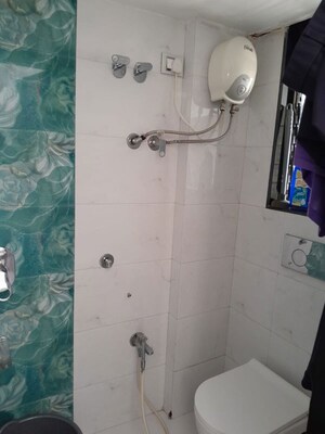 Bathroom in 1 BHK Apartment at Aakanksha CHS, Borivali East – for Rent