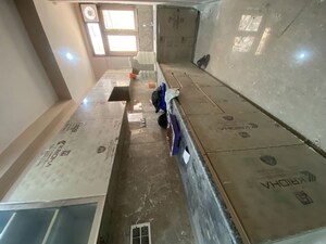 Kitchen in 2 BHK Builder Floor at Palm Residency Chhatarpur, Chattarpur – for Rent