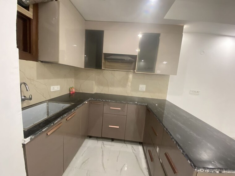 Kitchen, palm-residency-chhatarpur 2 Bedroom 800 Sq.Ft. Builder Floor In Chattarpur Delhi 10311963