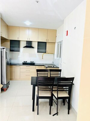 Kitchen in 2 BHK Apartment at Adarsh Greens, Kogilu – for Rent