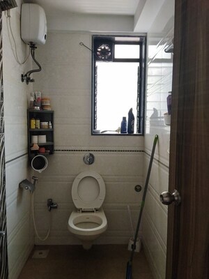 Bathroom in 1 BHK Apartment at Krishna CHS Santacruz, Santacruz East – for Rent