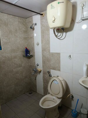 Bathroom in 2 BHK Apartment at NCC Nagarjuna Meadows, Yelahanka – for Rent