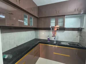 Kitchen in 2 BHK Apartment at Shapoorji Pallonji Sensorium, Hinjewadi – for Rent