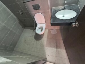 Bathroom in 2 BHK Apartment at Shapoorji Pallonji Sensorium, Hinjewadi – for Rent
