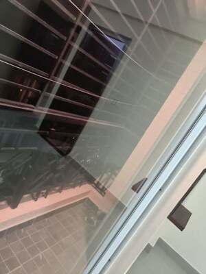 Staircase in 3 BHK Apartment at Queens Manor Apartment, Shivaji Nagar – for Sale