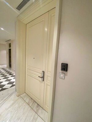 Bathroom in 4 BHK Apartment at Bhartiya Leela Residences, Thanisandra Main Road – for Rent