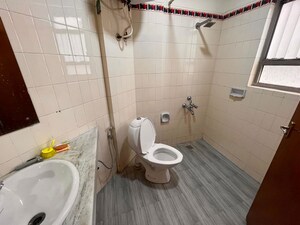 Bathroom in 3 BHK Apartment at Krishna Apartment Vasanth Nagar, Vasanth Nagar – for Rent