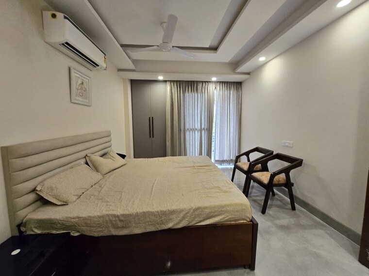 Bedroom, chattarpur 3 Bedroom 1600 Sq.Ft. Apartment In Chattarpur Delhi 10312060