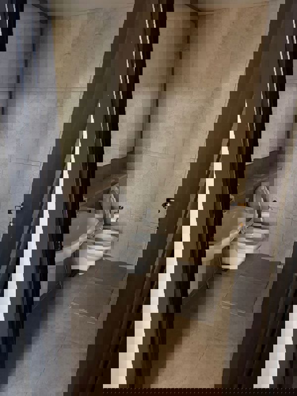 Bathroom in 2 BHK Apartment at Oxy Beaumonde, Viman Nagar – for Sale