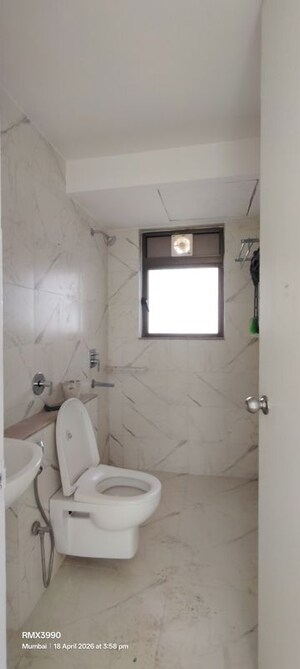 Bathroom in 2 BHK Apartment at Runwal Bliss, Kanjurmarg East – for Rent