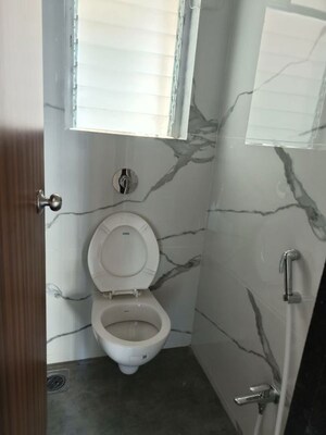 Bathroom in 1 BHK Apartment at Raunak Bliss Thane, Ghodbunder Road – for Rent