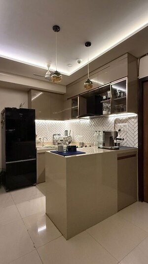 Kitchen in 2 BHK Apartment at Lodha Crown Quality Homes, Majiwada – for Sale