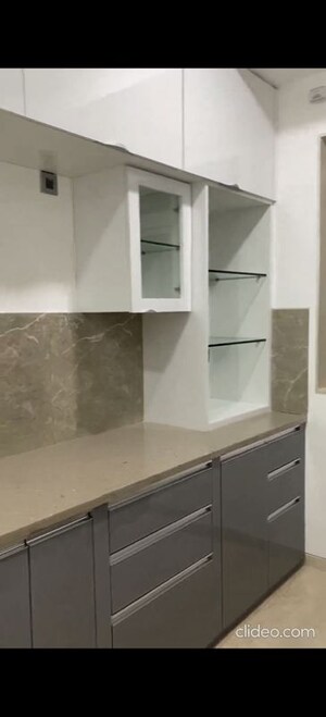 Kitchen in 3 BHK Apartment at Oberoi Eternia, Mulund West – for Rent