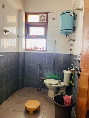Bathroom in 3 BHK Apartment at Haiderpur – for Sale