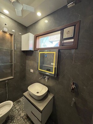 Bathroom in 2 BHK Builder Floor at Kalkaji – for Sale