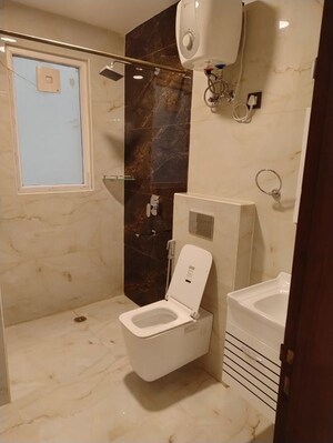 Bathroom in 4 BHK Builder Floor at Aradhya Homes, Sector 67a – for Rent