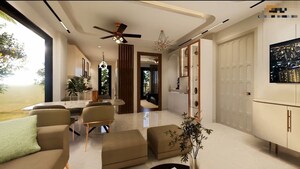 Living Room in 3 BHK Builder Floor at Sector 63a – for Sale