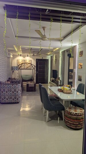 Living Room in 3 BHK Apartment at SVC Aquaria, Kondapur – for Rent