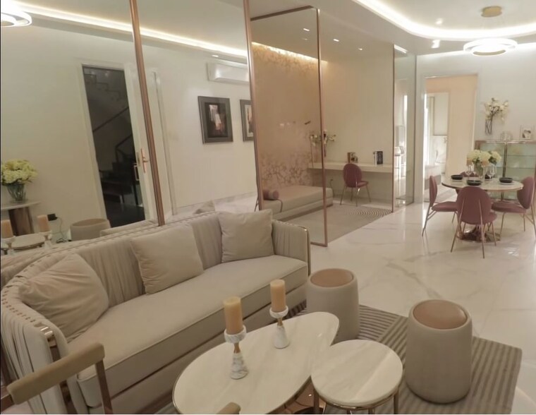 Living Room, smart-world-one-dxp 3.5 Bedroom 2450 Sq.Ft. Apartment In Sector 113 Gurgaon 10312439