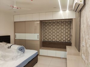 Bathroom in 3 BHK Apartment at Aparna Luxor Park, Kondapur – for Rent