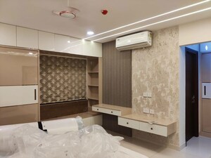 Living Room in 3 BHK Apartment at Aparna Luxor Park, Kondapur – for Rent