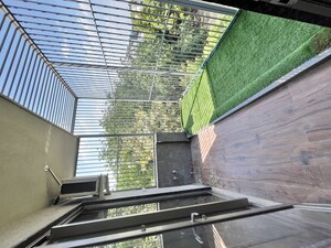 Balcony in 3 BHK Builder Floor at Sushant Lok I – for Rent