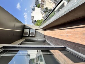 Balcony in 3 BHK Builder Floor at Sushant Lok I – for Rent